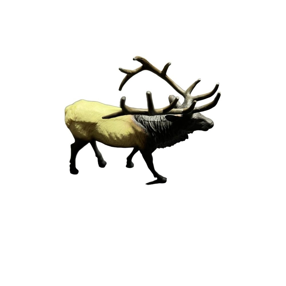 Tree House Kids Elk figure 4.75" wide 5" tall Antlers